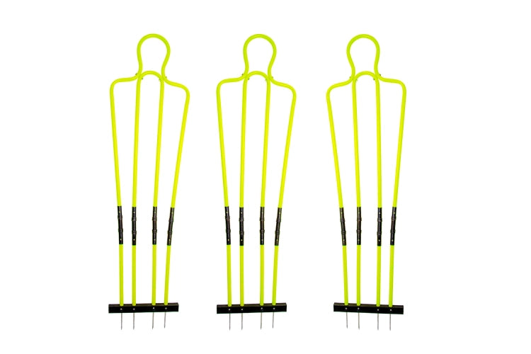 Powershot Match Preparation Mannequins Set of 3 in a bag