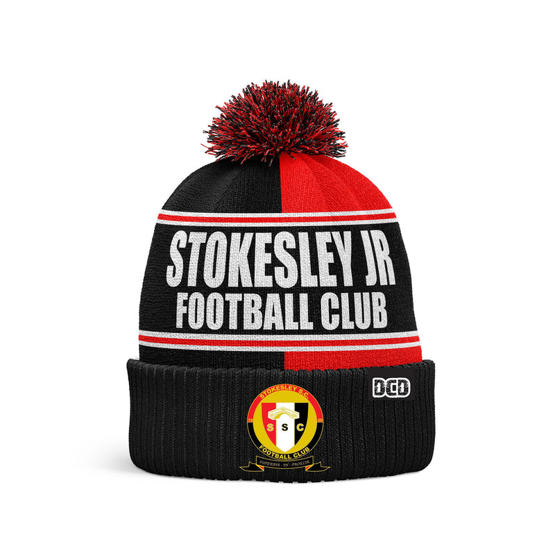 Stokesley JR Football Club 2023 Custom Bobble Hat - ONE SIZE