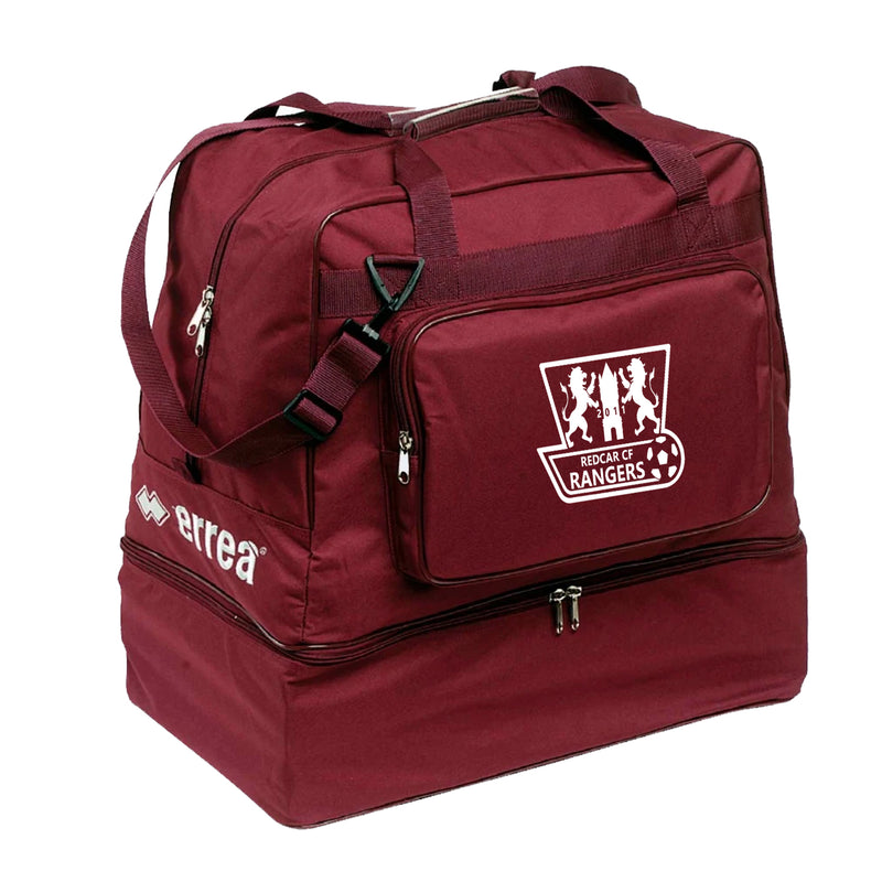 Redcar CF Rangers Errea Basic Media Bag - 33 LT (Burgundy)