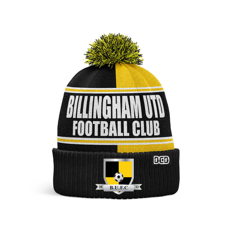 Billingham United FC 2023 Custom Bobble Hat - ONE-SIZE