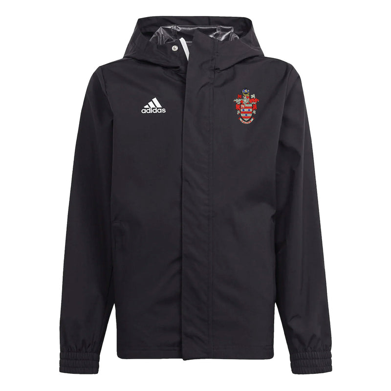 Billingham Town Adidas Black All Weather Coat - JUNIORS