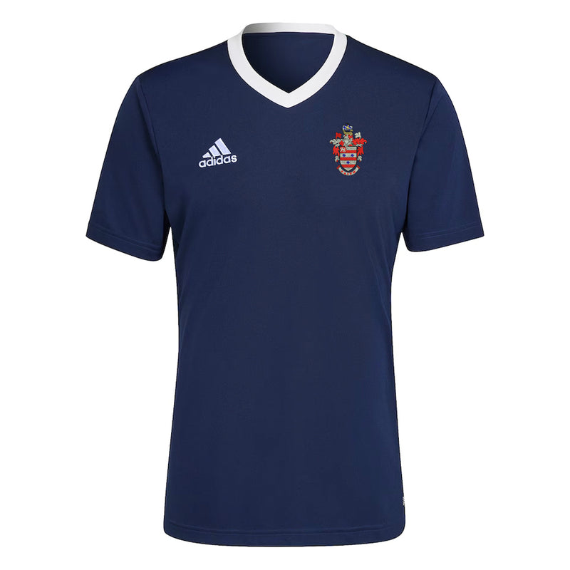 Billingham Town Adidas Entrada Navy Shirt - JUNIORS