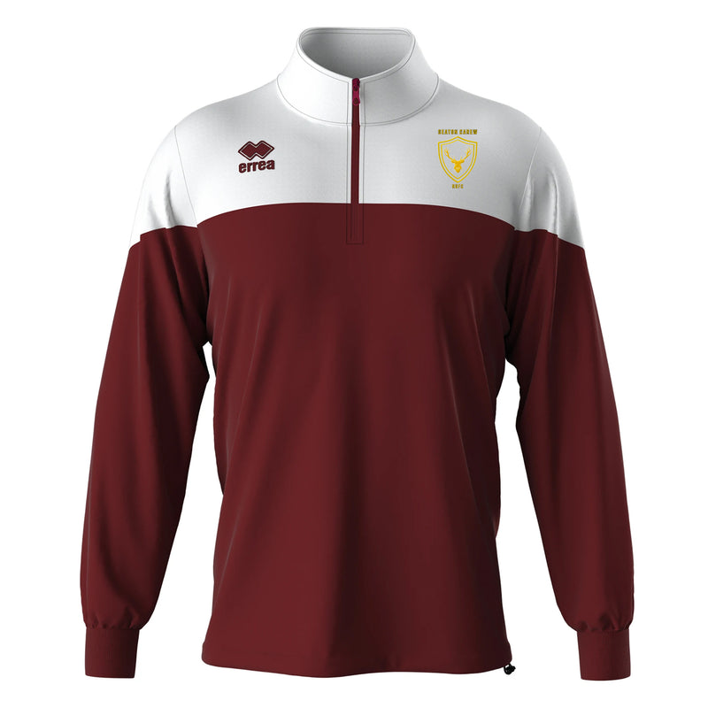 Seaton Carew Rugby (SCRUFS) Errea Blake 1/2 Zip Jacket - ADULTS (Burgundy/White)