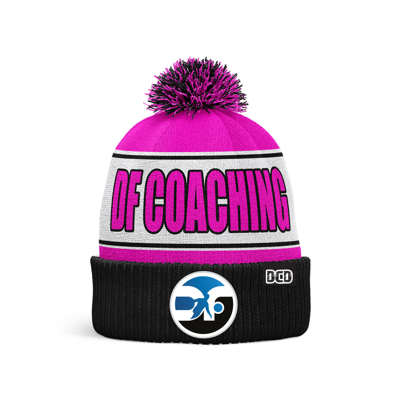 DF COACHING GIRL SQUAD BOBBLE 2025 Custom Bobble Hat - ONE SIZE