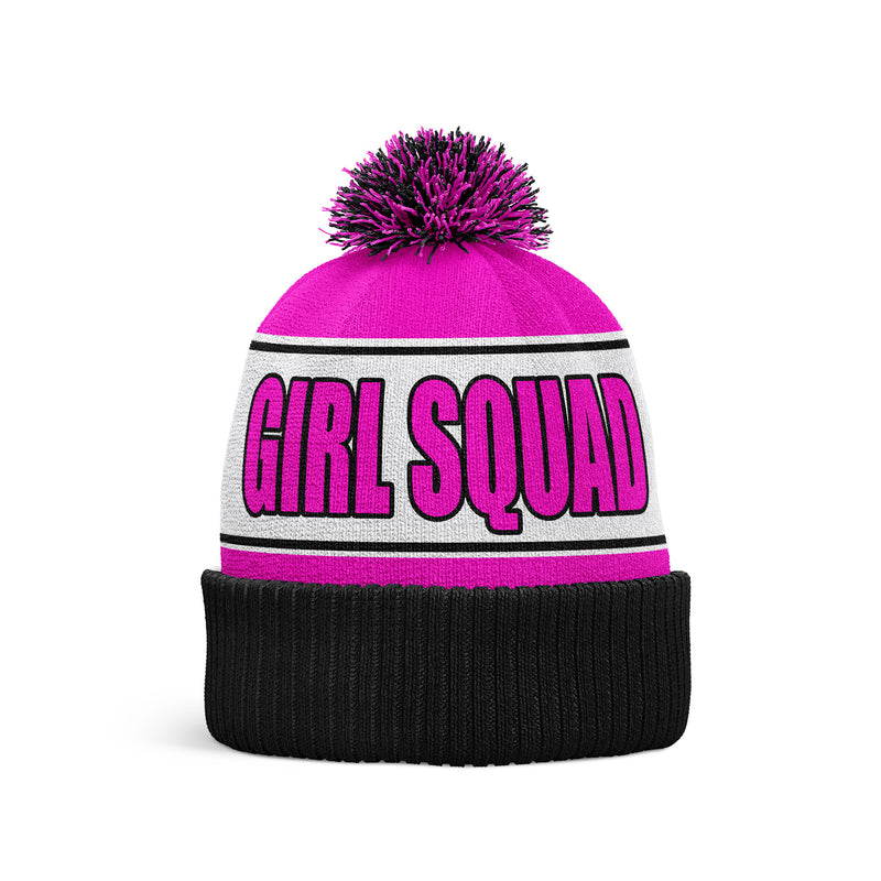 DF COACHING GIRL SQUAD BOBBLE 2025 Custom Bobble Hat - ONE SIZE