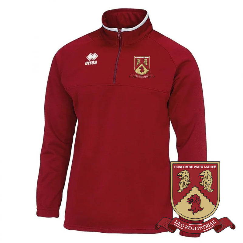 Duncombe Park Ladies FC Errea Mansel 3.0 1/2 Zip Top - ADULTS