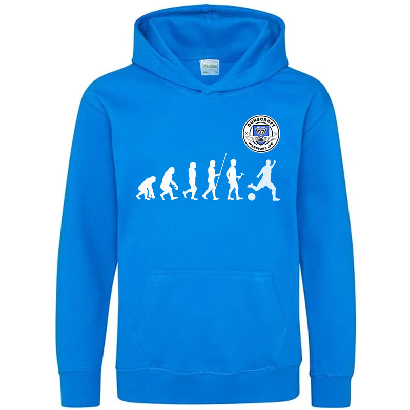 Dunscroft Warriors Sky Blue Hoody - EVOLUTION