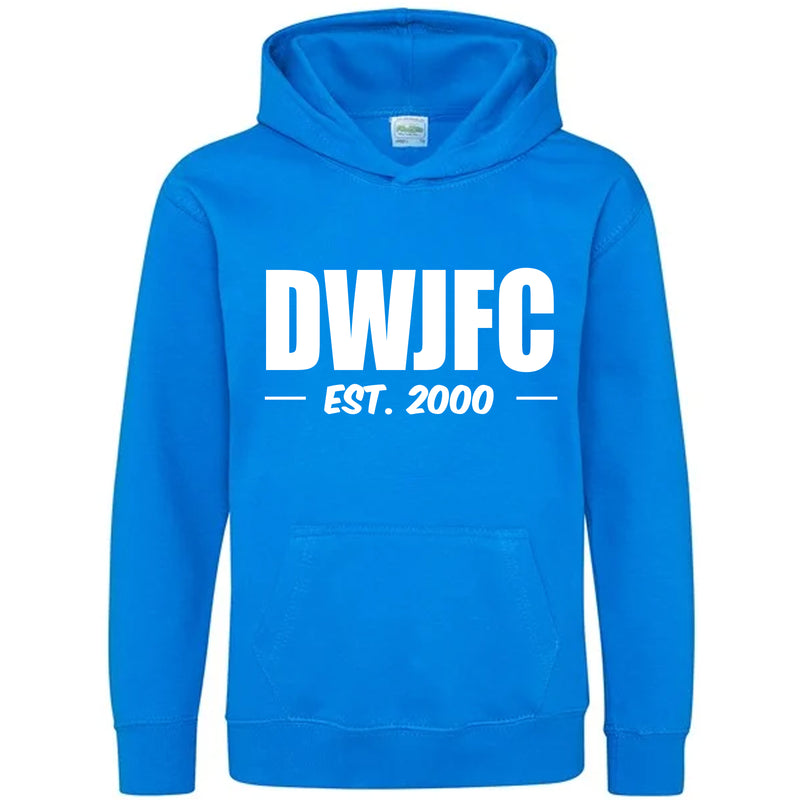 Dunscroft Warriors Sky Blue Hoody - Established 2000