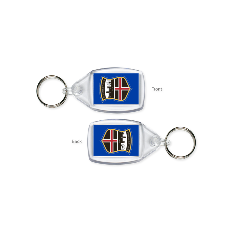 Durham City AFC CUSTOM Keyring - Blue