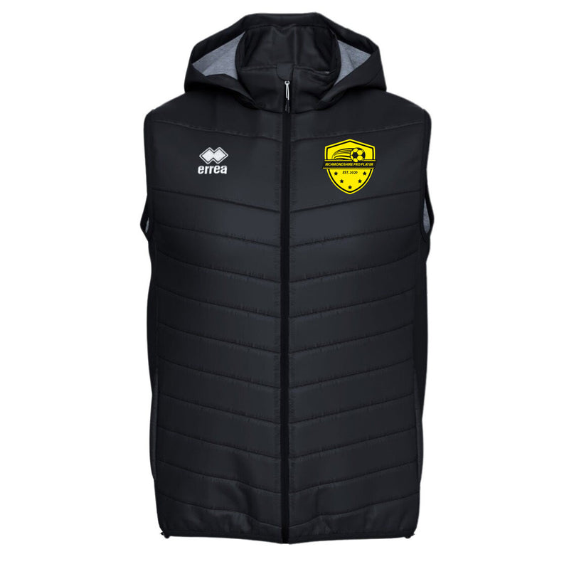 Richmondshire Pro Player Coaches Black Scozia Gilet - ADULTS