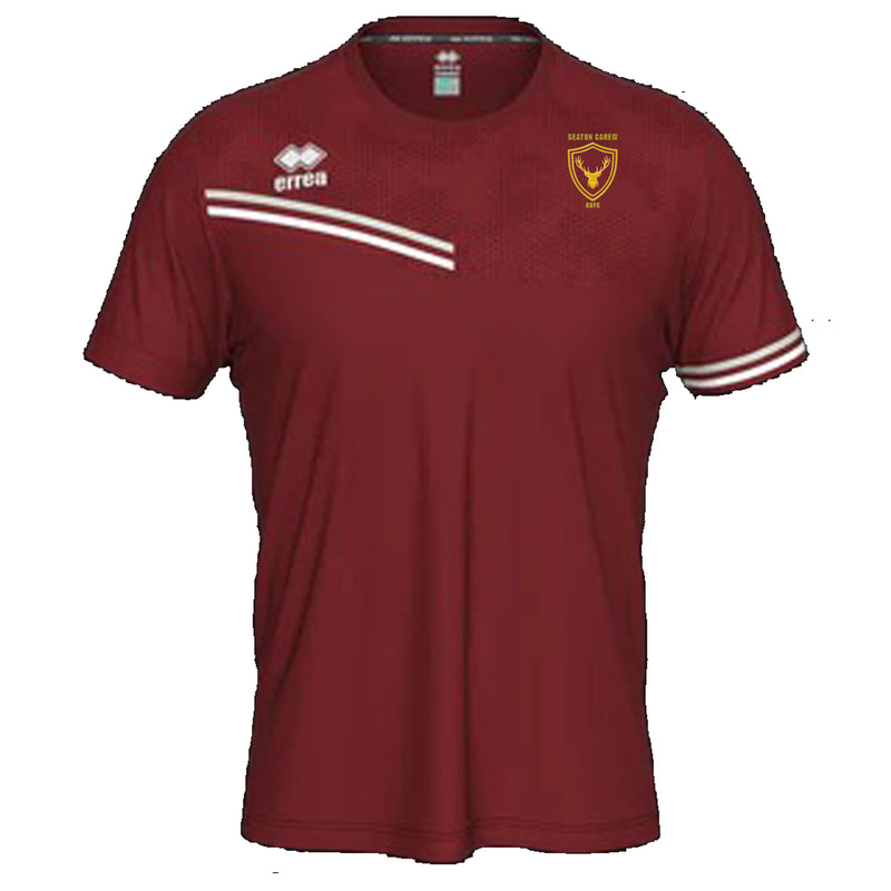 Seaton Carew Rugby (SCRUFS) Errea Evan Shirt - JUNIOR (Burgundy)