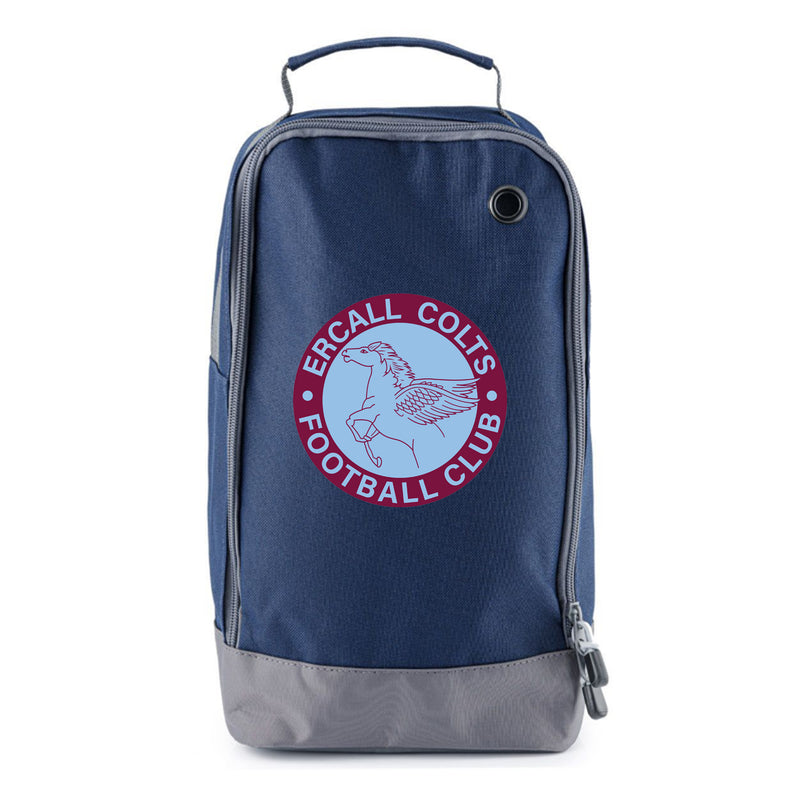 Ercall FC Boot Bag Navy - Optional Initials