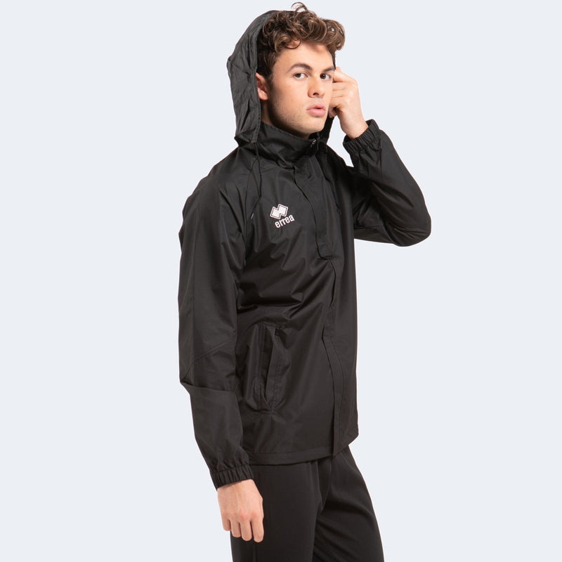 Headland FC Syun Errea Black Rain Coat - ADULTS