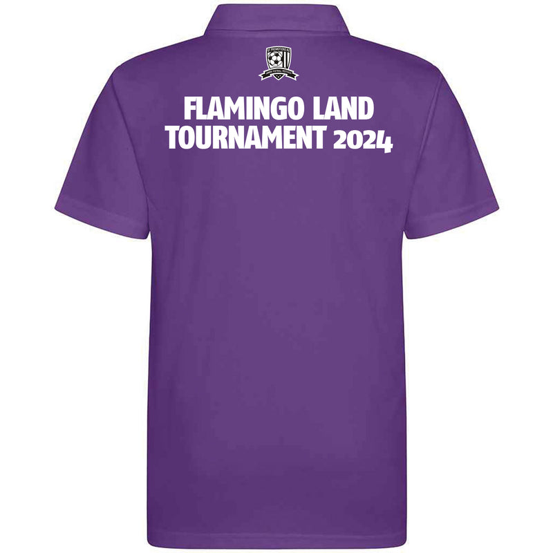Flamingo Land Tournament 2024 Presentation Polo - Purple