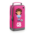 Football Boot Bags for Girls with Free Kit and Initials – Durable and Personalized Sports Bag - Girls Boot Bag