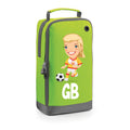 Football Boot Bags for Girls with Free Kit and Initials – Durable and Personalized Sports Bag - Girls Blonde