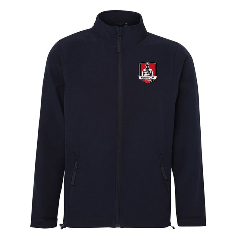 Horden CW FC Leisure Navy Soft Shell Jacket - ADULTS