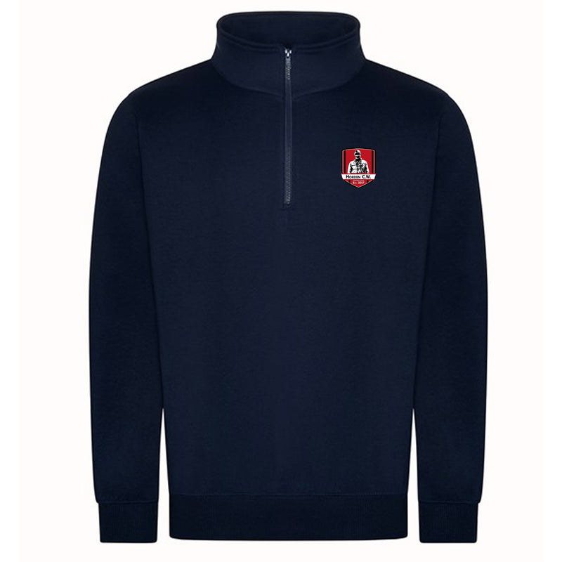 Horden CW FC Leisure Navy Half Zip Jumper - ADULTS