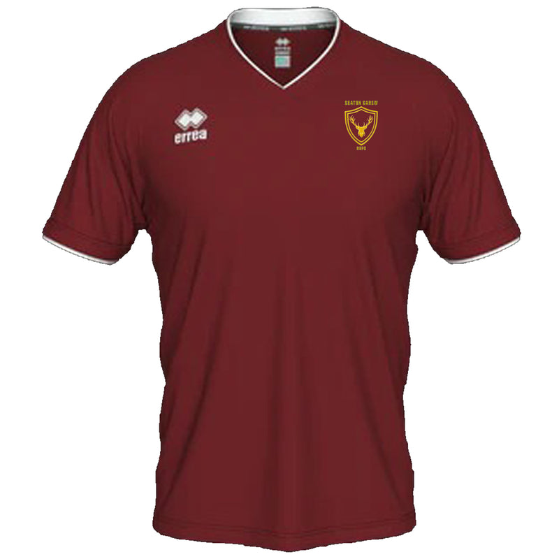 Seaton Carew Rugby (SCRUFS) Errea Leonard Shirt - JUNIOR (Burgundy)