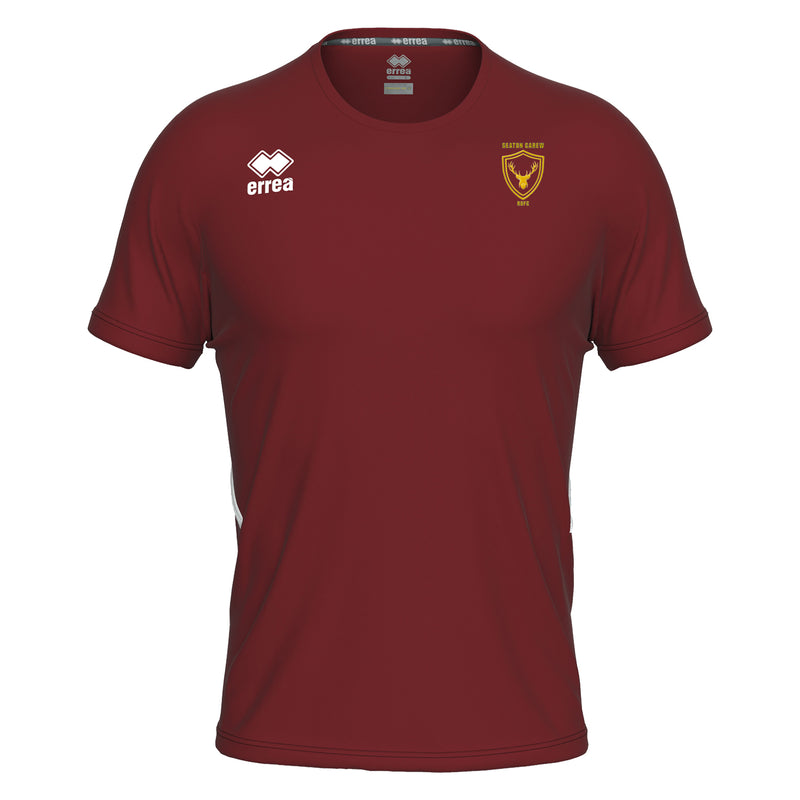 Seaton Carew Rugby (SCRUFS) Errea Marvin Shirt - ADULTS (Burgundy)