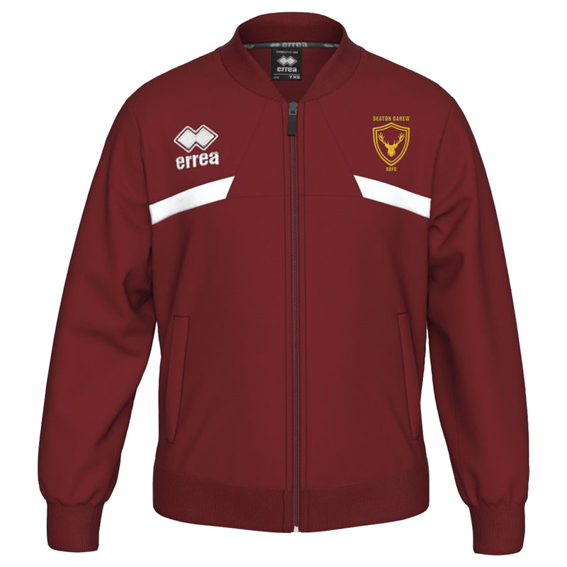 Seaton Carew Rugby (SCRUFS) Errea Mick Bomber Jacket - ADULT (Burgundy)