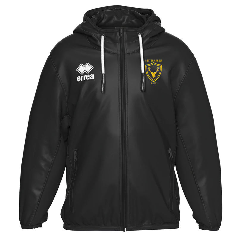 Seaton Carew Rugby (SCRUFS) Errea Nabilas Coat - ADULT (Black)