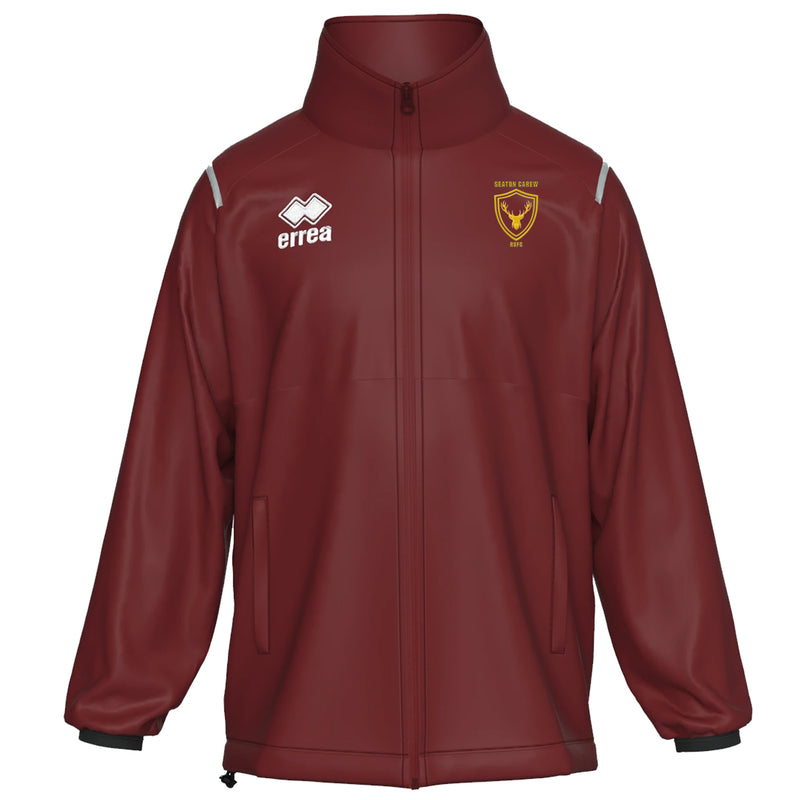 Seaton Carew Rugby (SCRUFS) Errea Pressing Rain Jacket - JUNIORS (Burgundy)