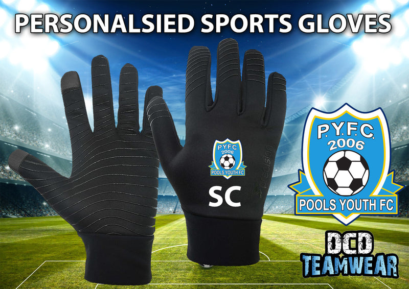 Pools Youth FC Precision Tech Gloves - ADULTS