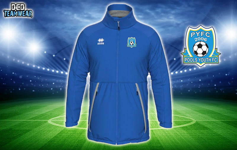 Pools Youth FC Errea DNA Jacket - JUNIOR (Royal)