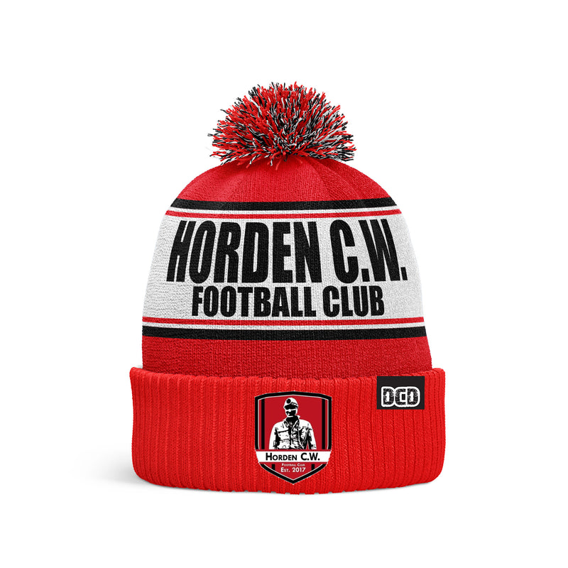 Horden C.W. Football Club 2023 Custom Bobble Hat - ONE-SIZE
