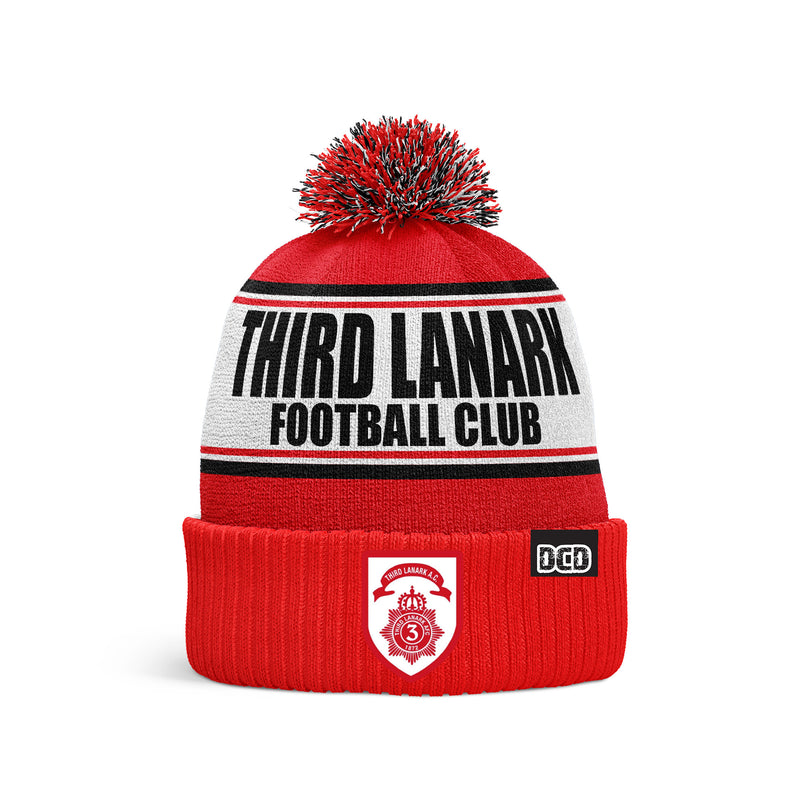 Third Lanark FC 2023 Custom Bobble Hat - ONE SIZE