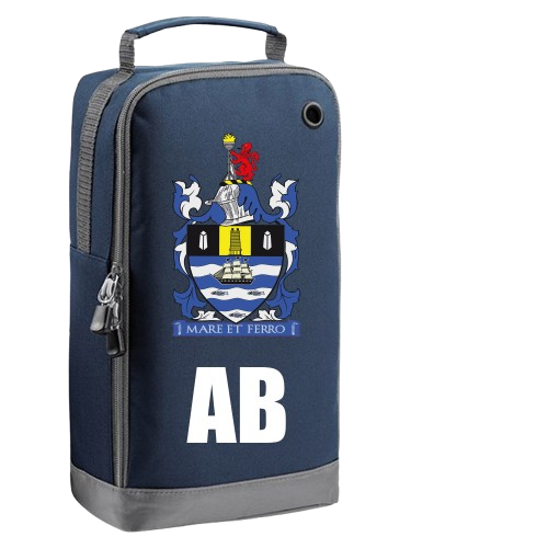 Football Boot Bags for Kids with Any Custom Club Logo and Initials – Durable and Personalized Sports Bag