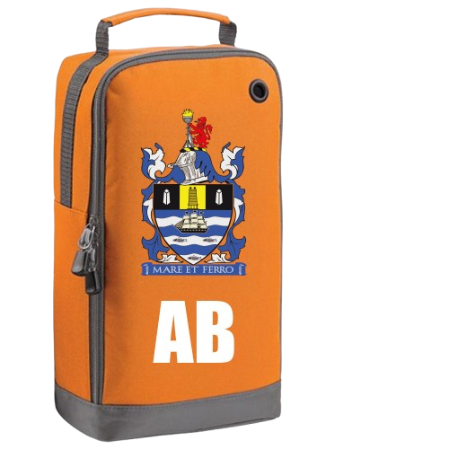 Football Boot Bags for Kids with Any Custom Club Logo and Initials – Durable and Personalized Sports Bag