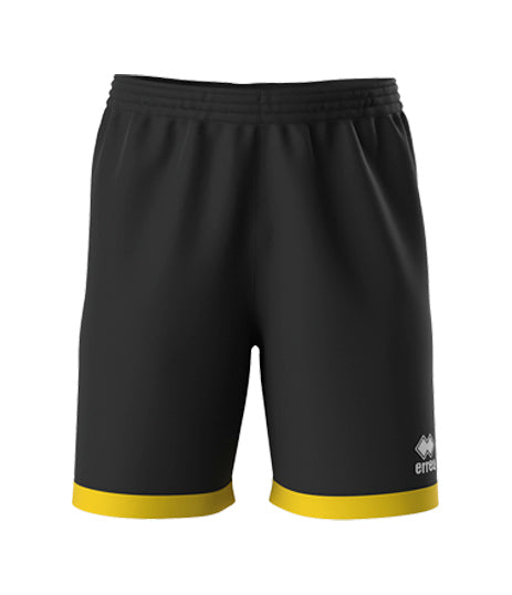 Richmondshire Pro Player Barney Shorts -  BLACK/YELLOW - Juniors