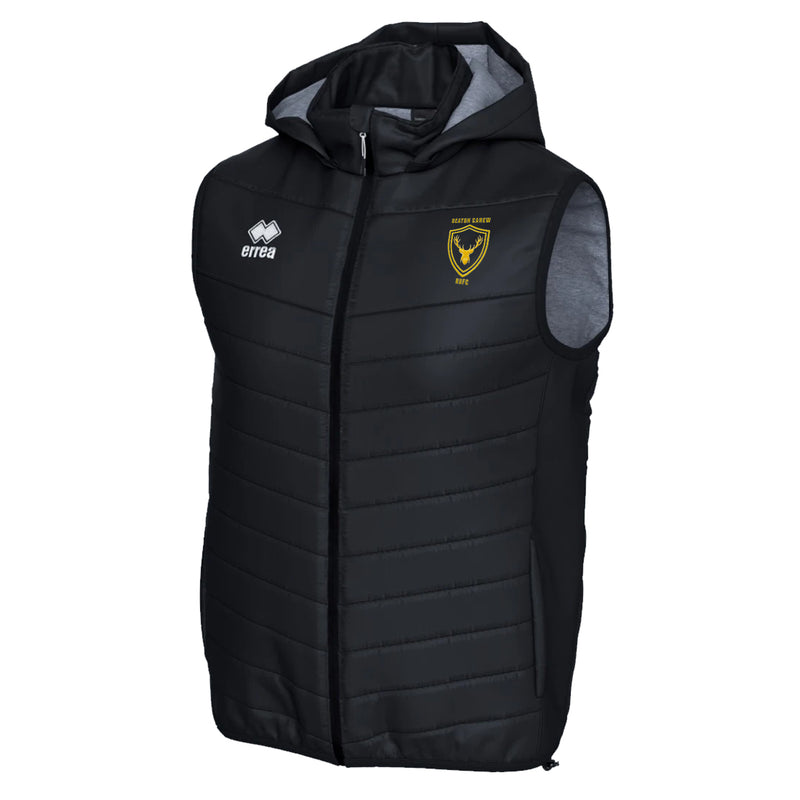 Seaton Carew Rugby (SCRUFS) Errea Scozia Gilet - ADULTS (Black)