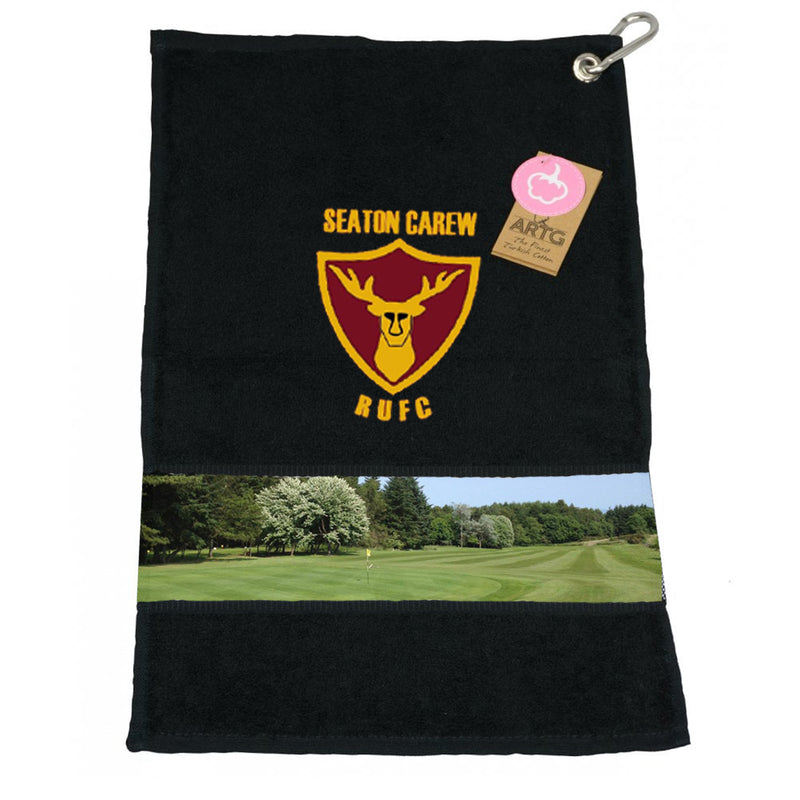 Seaton Carew Scrufs Rugby Golf Towel