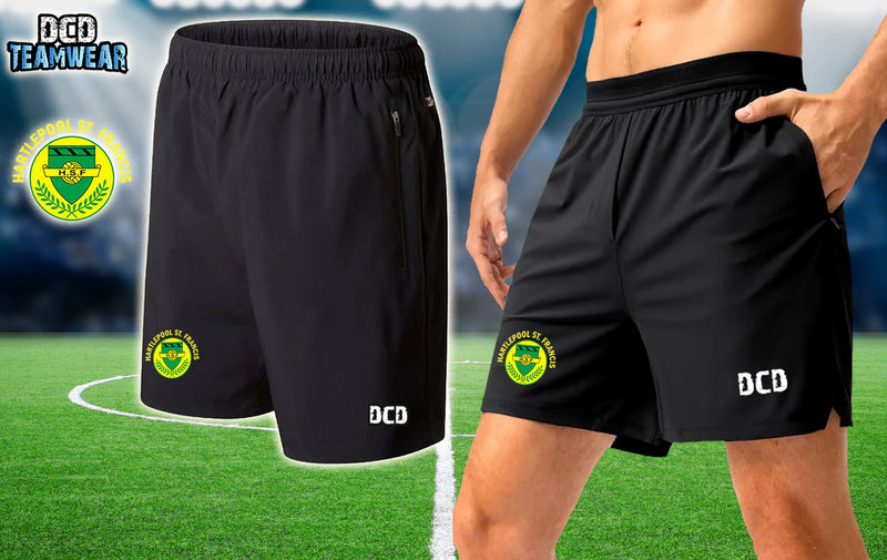 St Francis Pro Coaches Shorts with Zip Pockets