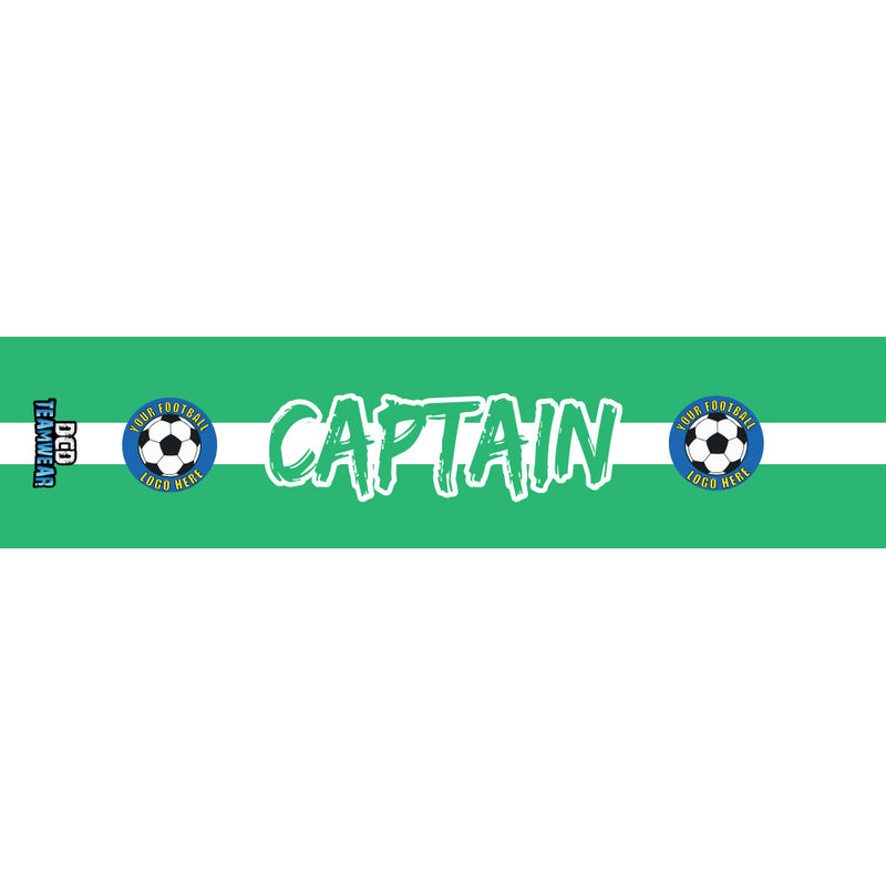 Custom Captain's Armband - Design 1 (Green)