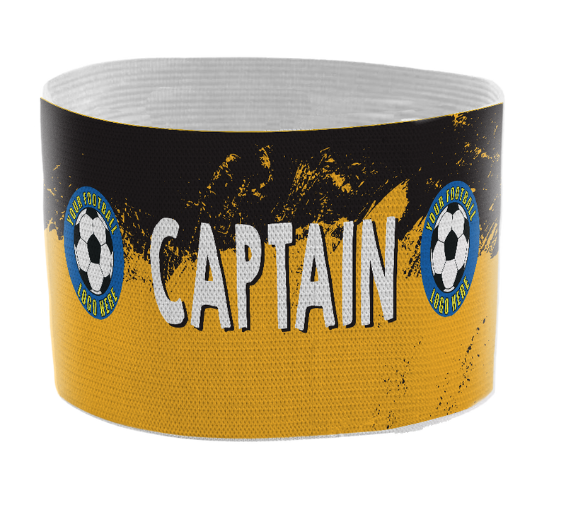 Custom Captain's Armband - Design 3 (Yellow)