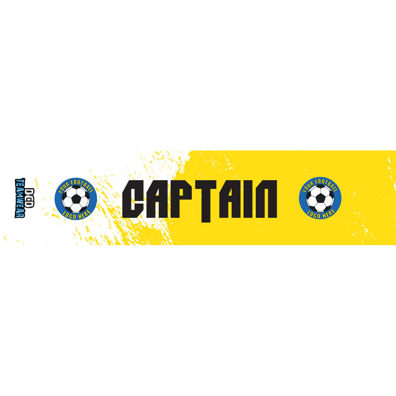 Custom Captain's Armband - Design 4 (Yellow)