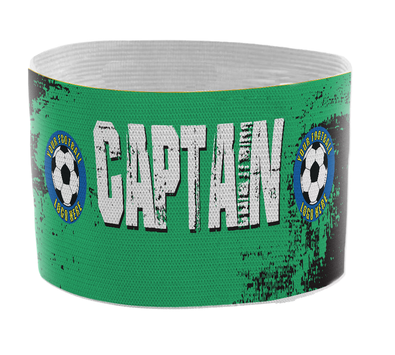 Custom Captain's Armband - Design 6 (Green)