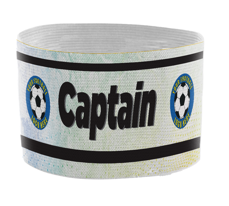 Custom Captain's Armband - Design 7 (Black)