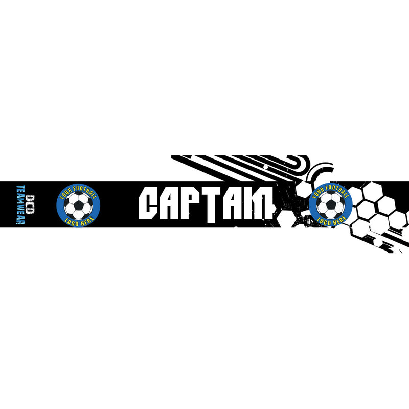 Custom Captain's Armband - Design 9 (Black)