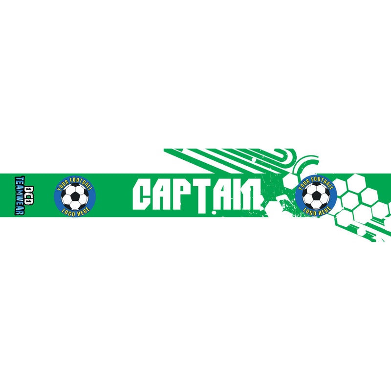 Custom Captain's Armband - Design 9 (Green)