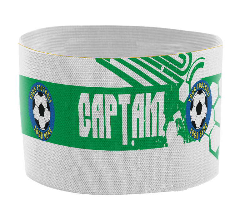 Custom Captain's Armband - Design 9 (Green)