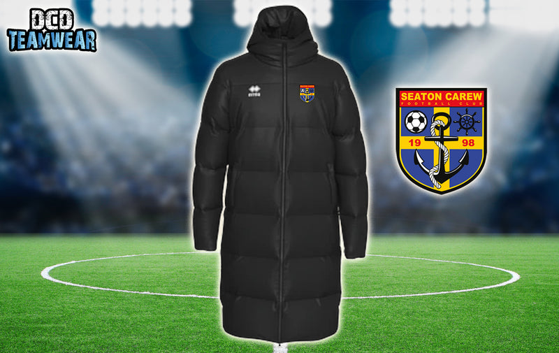 Seaton Carew Vegas Coaches Coat - Adults (Black)