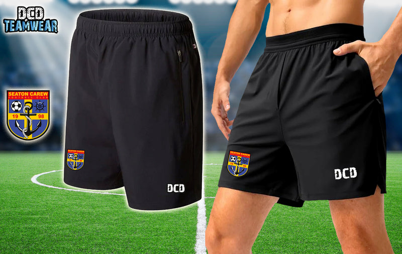 Pro Coaches Shorts with Zip Pockets