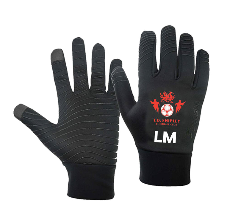 TD SHIPLEY FC Tech Training Gloves - JUNIORS