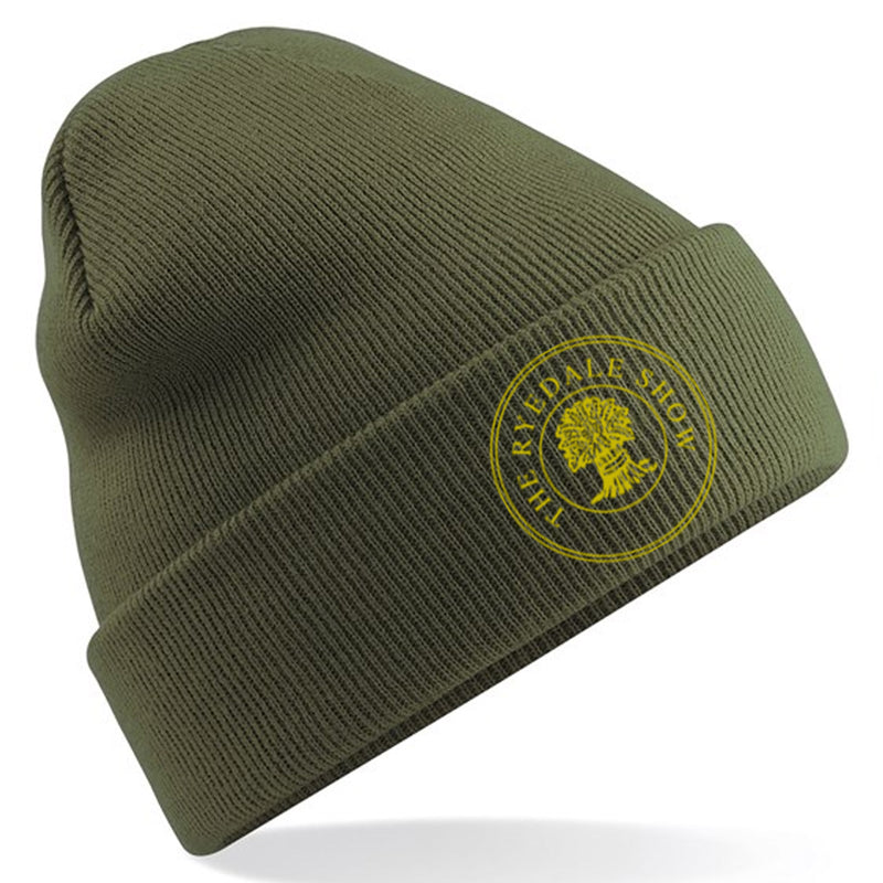 The Ryedale Show Moss Green Beanie Hat