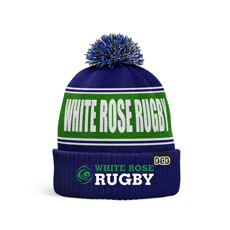 White Rose Rugby 2023 Custom Bobble Hat - ONE-SIZE
